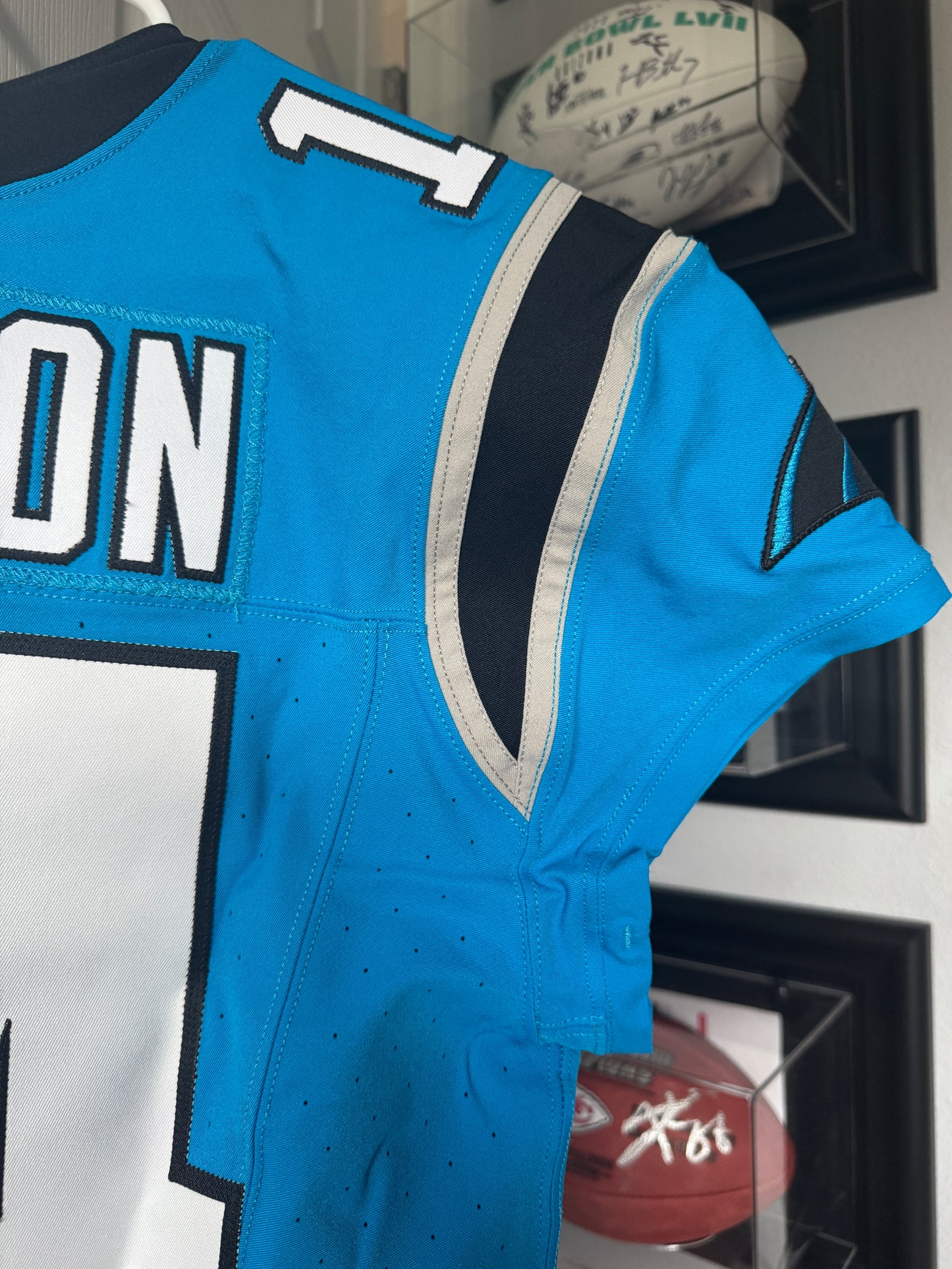 Andy Dalton GAME WORN 💪11/10/24 Carolina Panthers 🐆 Nike NFL Jersey 👕 vs Giants includes PSA Authenticity ✅