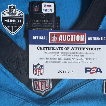 Andy Dalton GAME WORN 💪11/10/24 Carolina Panthers 🐆 Nike NFL Jersey 👕 vs Giants includes PSA Authenticity ✅