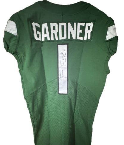 Sauce Gardner Hand Signed 🟢 New York Jets AUTHENTIC Nike NFL Jersey Inc. PSA Certification 🛡️