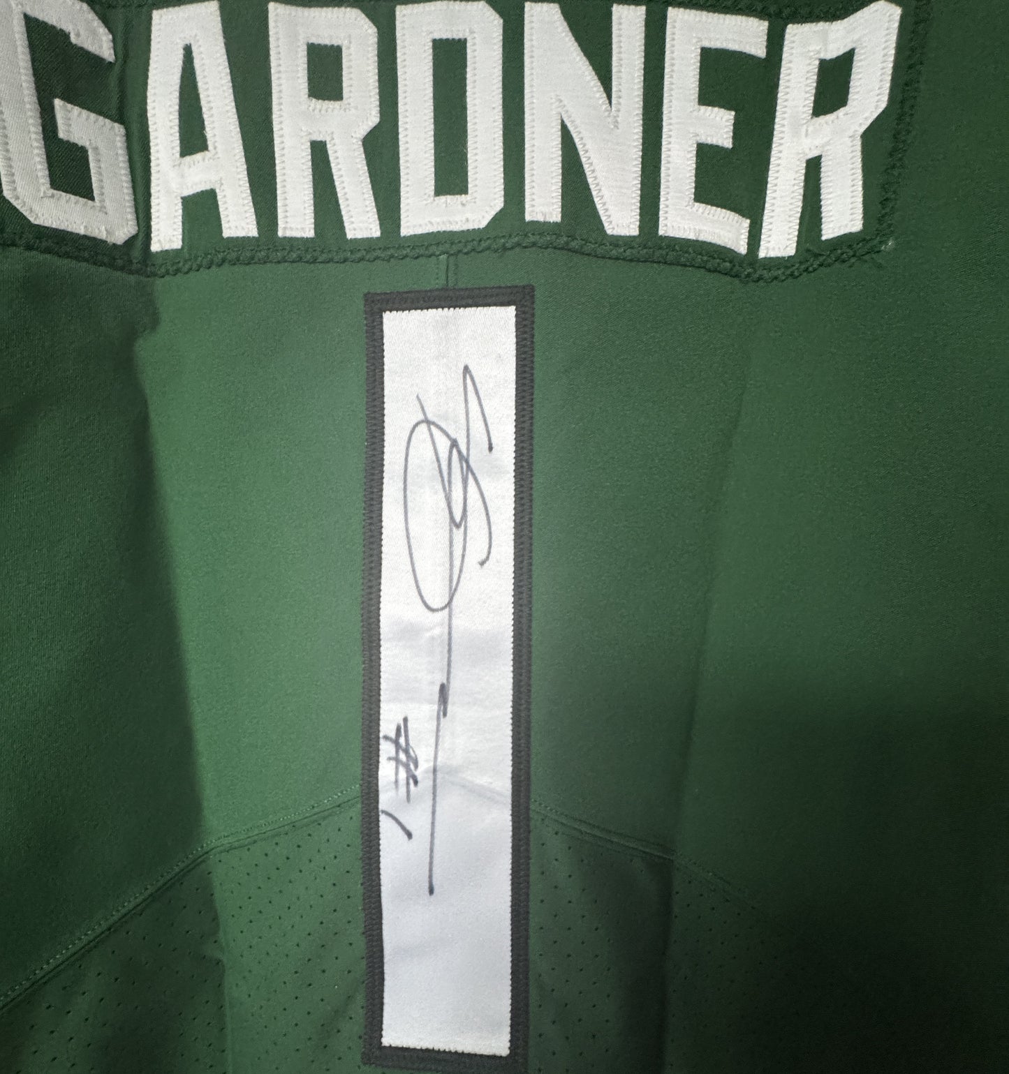 Sauce Gardner Hand Signed 🟢 New York Jets AUTHENTIC Nike NFL Jersey Inc. PSA Certification 🛡️