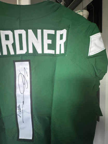 Sauce Gardner Hand Signed 🟢 New York Jets AUTHENTIC Nike NFL Jersey Inc. PSA Certification 🛡️