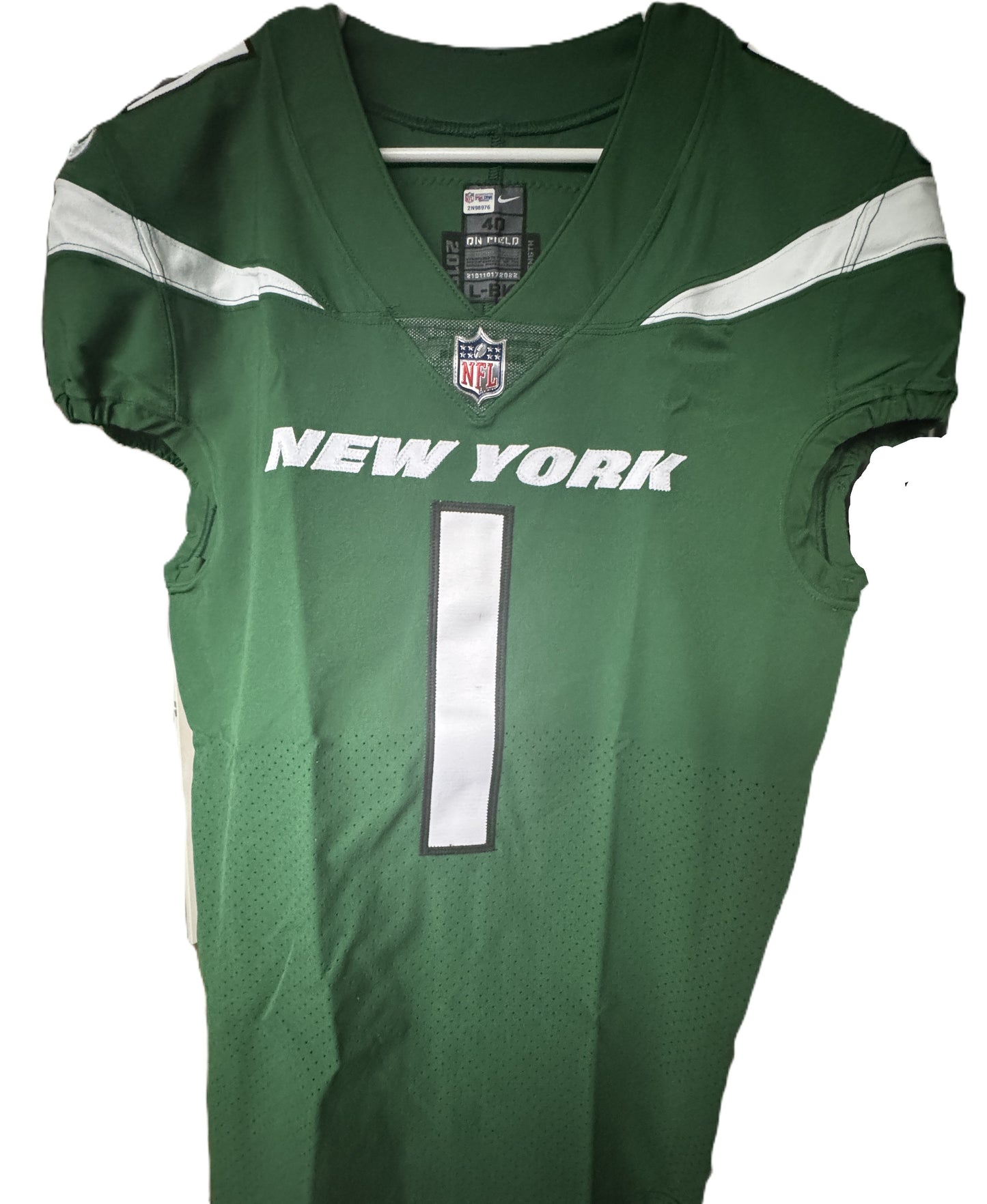 Sauce Gardner Hand Signed 🟢 New York Jets AUTHENTIC Nike NFL Jersey Inc. PSA Certification 🛡️