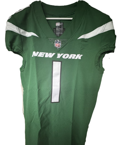 Sauce Gardner Hand Signed 🟢 New York Jets AUTHENTIC Nike NFL Jersey Inc. PSA Certification 🛡️