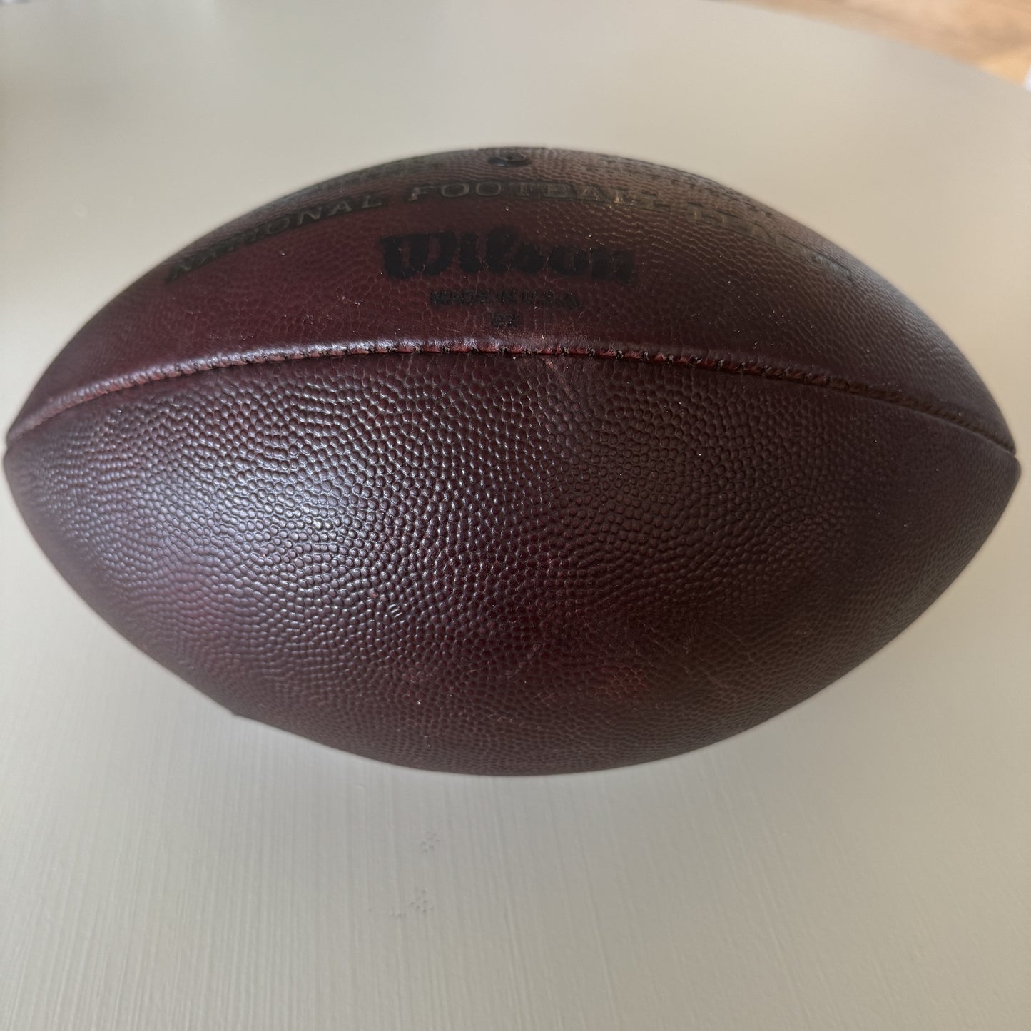 Mike Evans GAME USED 💪 Signed + Inscribed Football Tampa Bay Buccaneers 24-25 Season Inscribed “11th Straight 1,000 yd Szn”