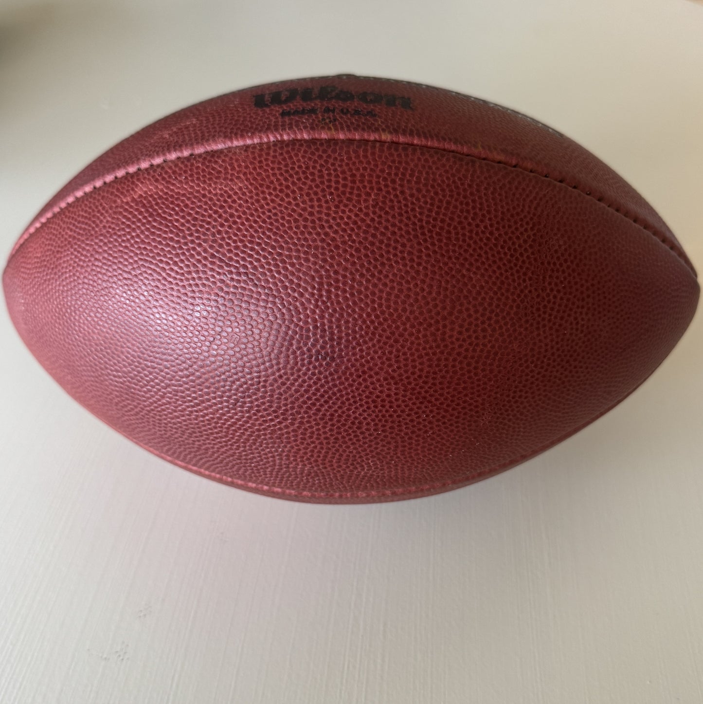Mike Evans GAME USED 💪 Hand Signed 🖊️ + Inscribed Football 🏈 Tampa Bay Buccaneers 24-25 Season Inscribed "NFL Record Season"