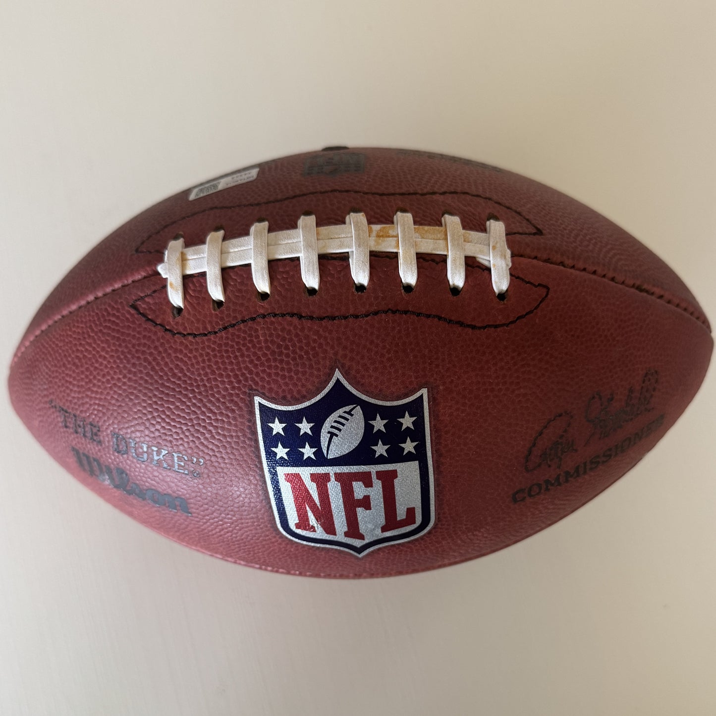 Mike Evans GAME USED 💪 Hand Signed 🖊️ + Inscribed Football 🏈 Tampa Bay Buccaneers 24-25 Season Inscribed "NFL Record Season"