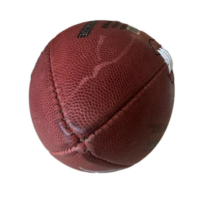 Mike Evans GAME USED 💪 Hand Signed 🖊️ + Inscribed Football 🏈 Tampa Bay Buccaneers 24-25 Season Inscribed "NFL Record Season"