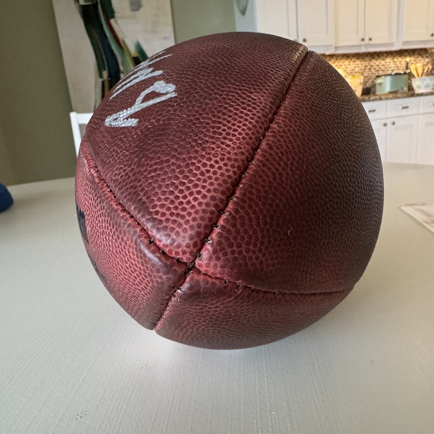 Baker Mayfield + Mike Evans GAME USED 💪 Signed 🖊️ Wilson DUKE Ball Tampa Bay Buccaneers Proof of Authenticity included 📄