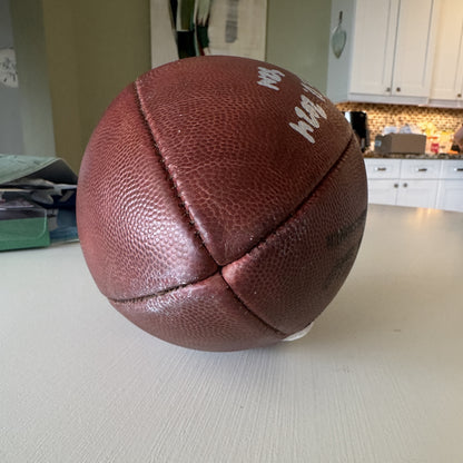 Baker Mayfield GAME USED 💪 Hand Signed + Inscribed Tampa Bay Buccaneers Wilson DUKE Ball Inscribed "G.U. 2024 Szn" Inc. Proof of Authenticity 📄
