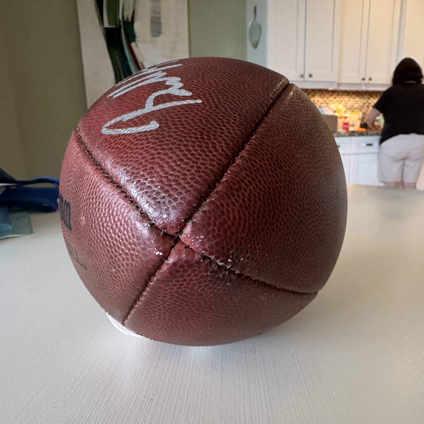 Baker Mayfield GAME USED 💪 Hand Signed + Inscribed Tampa Bay Buccaneers Wilson DUKE Ball Inscribed "G.U. 2024 Szn" Inc. Proof of Authenticity 📄