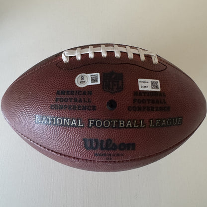 Baker Mayfield GAME USED 💪 Hand Signed + Inscribed Tampa Bay Buccaneers Wilson DUKE Ball Inscribed "G.U. 2024 Szn" Inc. Proof of Authenticity 📄