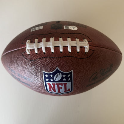 Baker Mayfield GAME USED 💪 Hand Signed + Inscribed Tampa Bay Buccaneers Wilson DUKE Ball Inscribed "G.U. 2024 Szn" Inc. Proof of Authenticity 📄