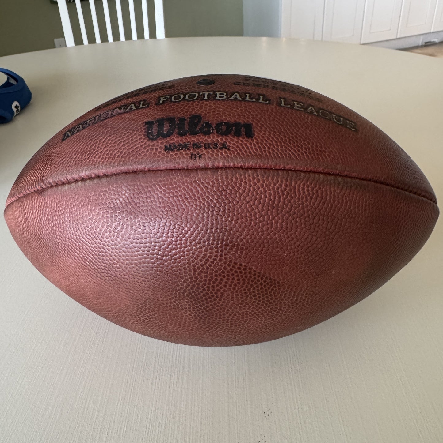 Baker Mayfield GAME USED 💪 and Signed + Inscribed Tampa Bay Buccaneers Wilson DUKE Ball Inscribed "G.U. 2024 Szn   Go Bucs!" Proof of Authenticity included 📄