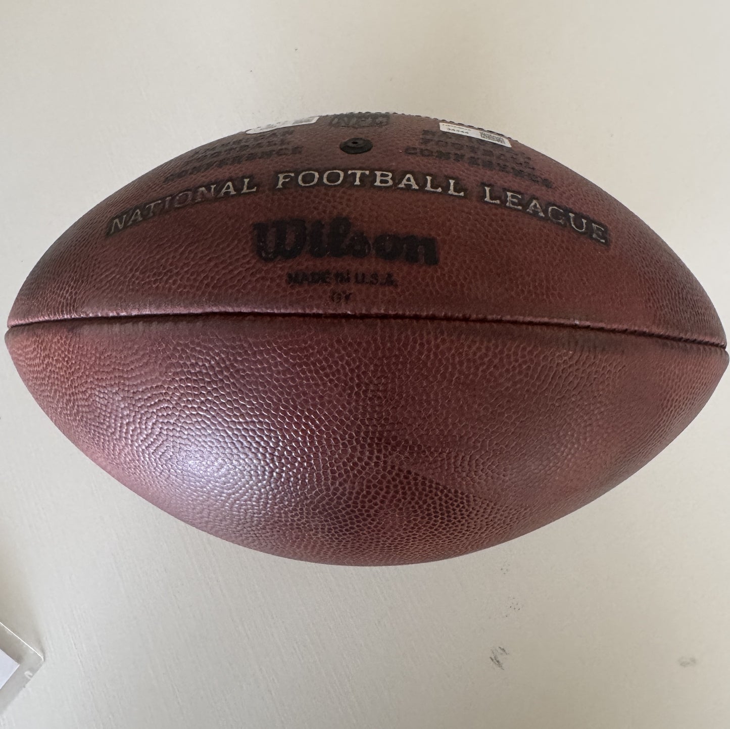 Baker Mayfield GAME USED 💪 and Signed + Inscribed Tampa Bay Buccaneers Wilson DUKE Ball Inscribed "G.U. 2024 Szn   Go Bucs!" Proof of Authenticity included 📄