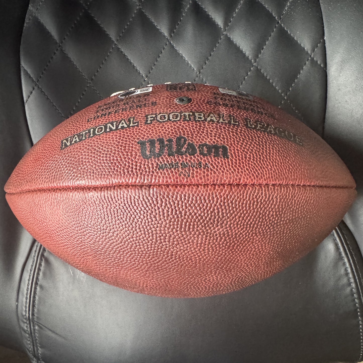 Baker Mayfield + Mike Evans GAME USED 💪 Signed 🖊️ Wilson DUKE Ball Tampa Bay Buccaneers Proof of Authenticity included 📄
