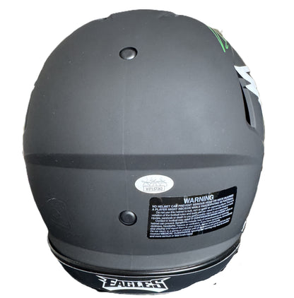 Miles Sanders Signed ✍️ Philadelphia Eagles 🦅 Full-Size Authentic On-Field Eclipse Alternate Speed Helmet🏈