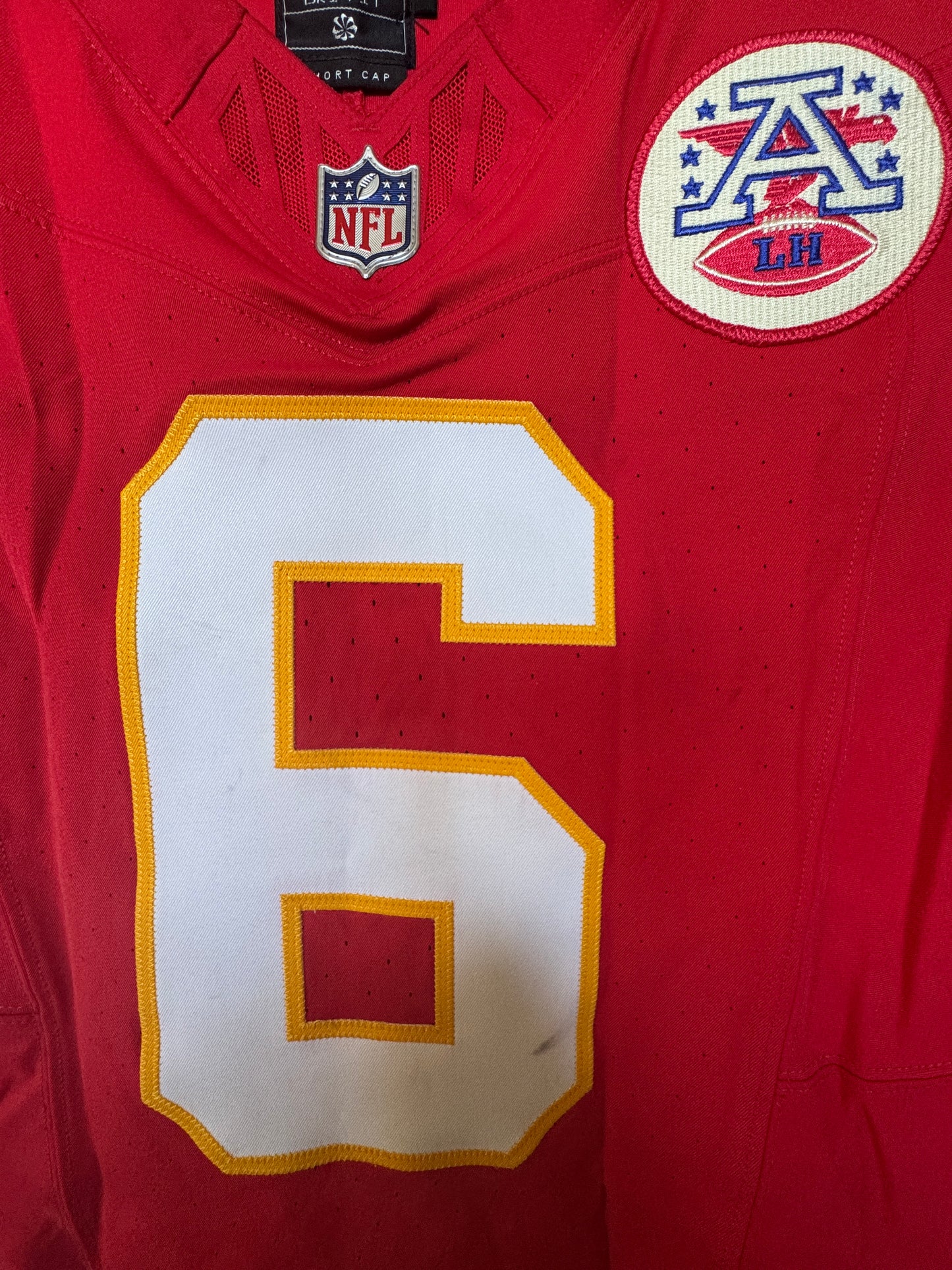 Bryan Cook GAME WORN 💪 10/27/25 Kansas City Chiefs Nike NFL Jersey 🎽 vs. Washington Commanders - COA included 🛡️