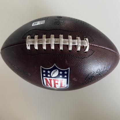 Baker Mayfield GAME USED 💪 PHOTO MATCED 📷 Tampa Bay Buccaneers Signed & Inscribed 🖊️ Wilson Duke Ball vs Broncos Proof of Authenticity included 🛡️