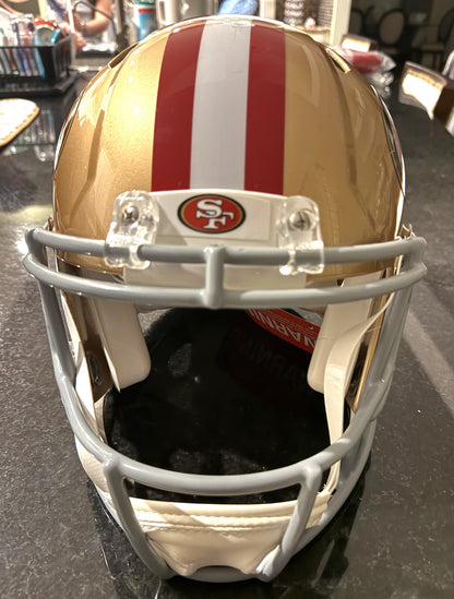 Brock Purdy Signed✍️San Francisco 49ers Full-Size Authentic On-Field NFL Speed Helmet