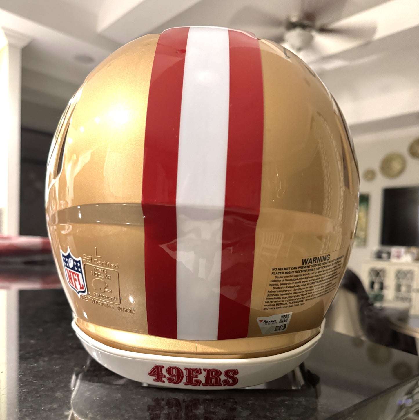 Brock Purdy Signed✍️San Francisco 49ers Full-Size Authentic On-Field NFL Speed Helmet