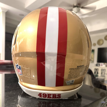 Brock Purdy Signed✍️San Francisco 49ers Full-Size Authentic On-Field NFL Speed Helmet