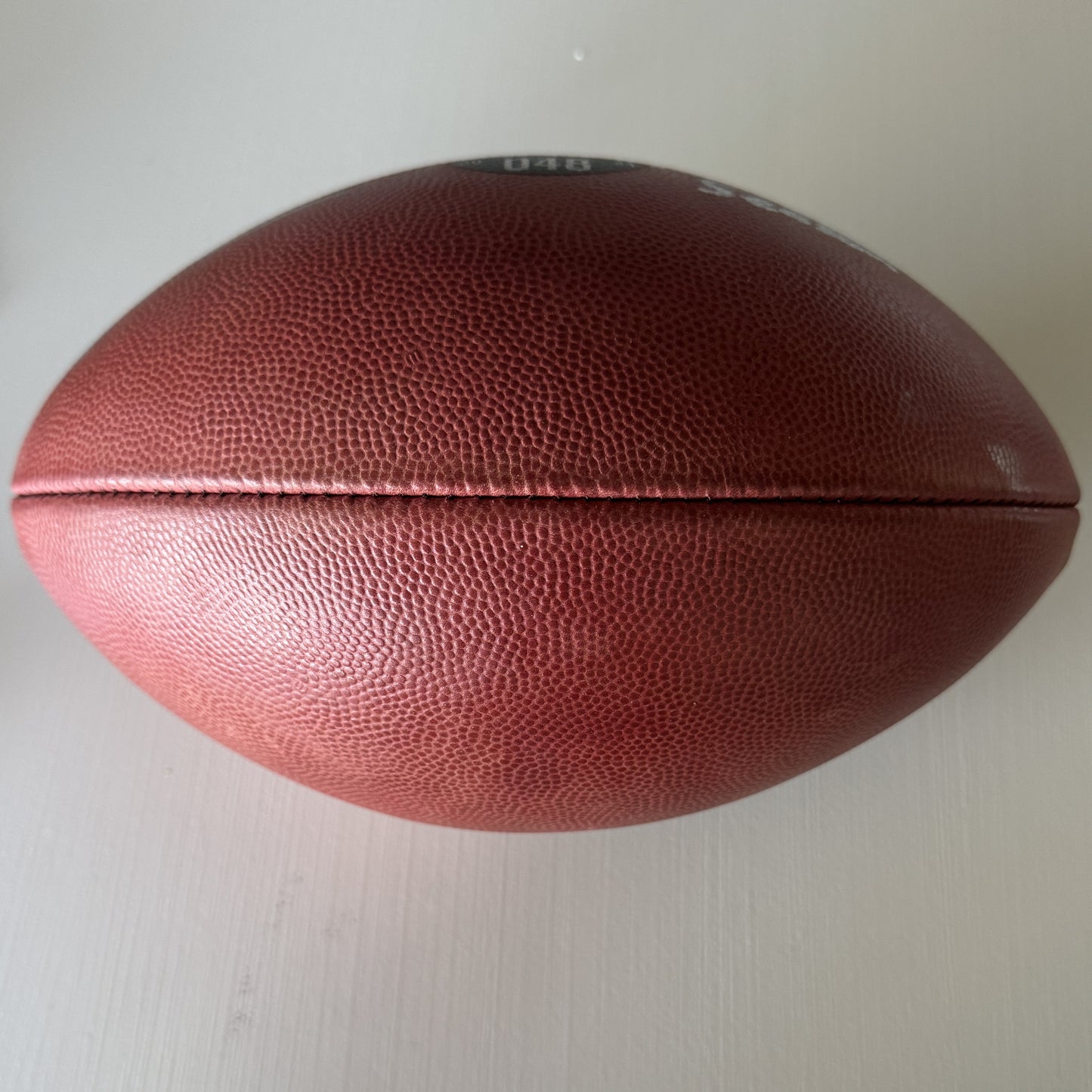 Mike Evans GAME USED 💪 Signed + Inscribed ✍️🖊️ Tampa Bay Buccaneers Wilson Duke Football 24-25 Season Inscribed "NFL Record Season" with Proof of Authenticity 🛡️