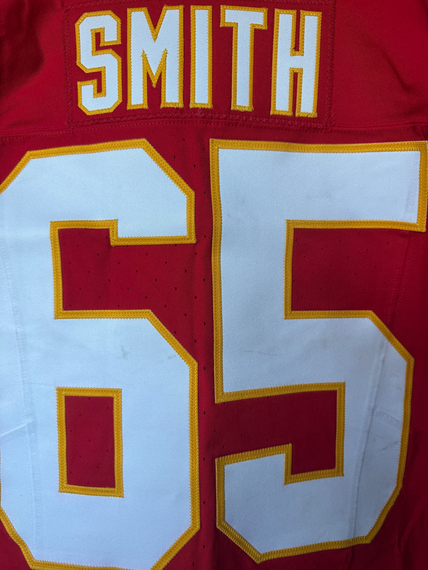 Trey Smith GAME WORN 10/19/25 Kansas City Chiefs Nike NFL Jersey 🎽 vs. Las Vegas Raiders inc. COA 🛡️