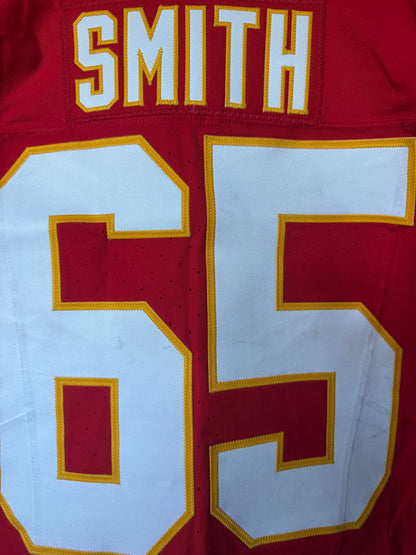 Trey Smith GAME WORN 10/19/25 Kansas City Chiefs Nike NFL Jersey 🎽 vs. Las Vegas Raiders inc. COA 🛡️