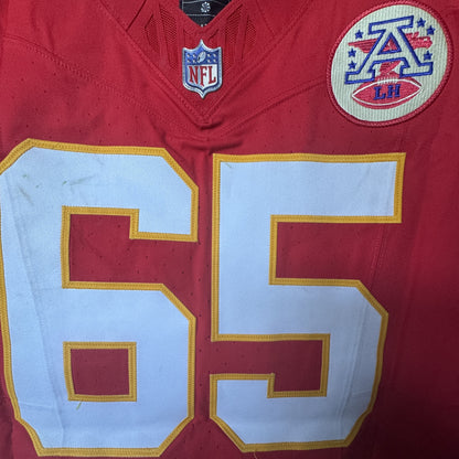 Trey Smith GAME WORN 10/19/25 Kansas City Chiefs Nike NFL Jersey 🎽 vs. Las Vegas Raiders inc. COA 🛡️