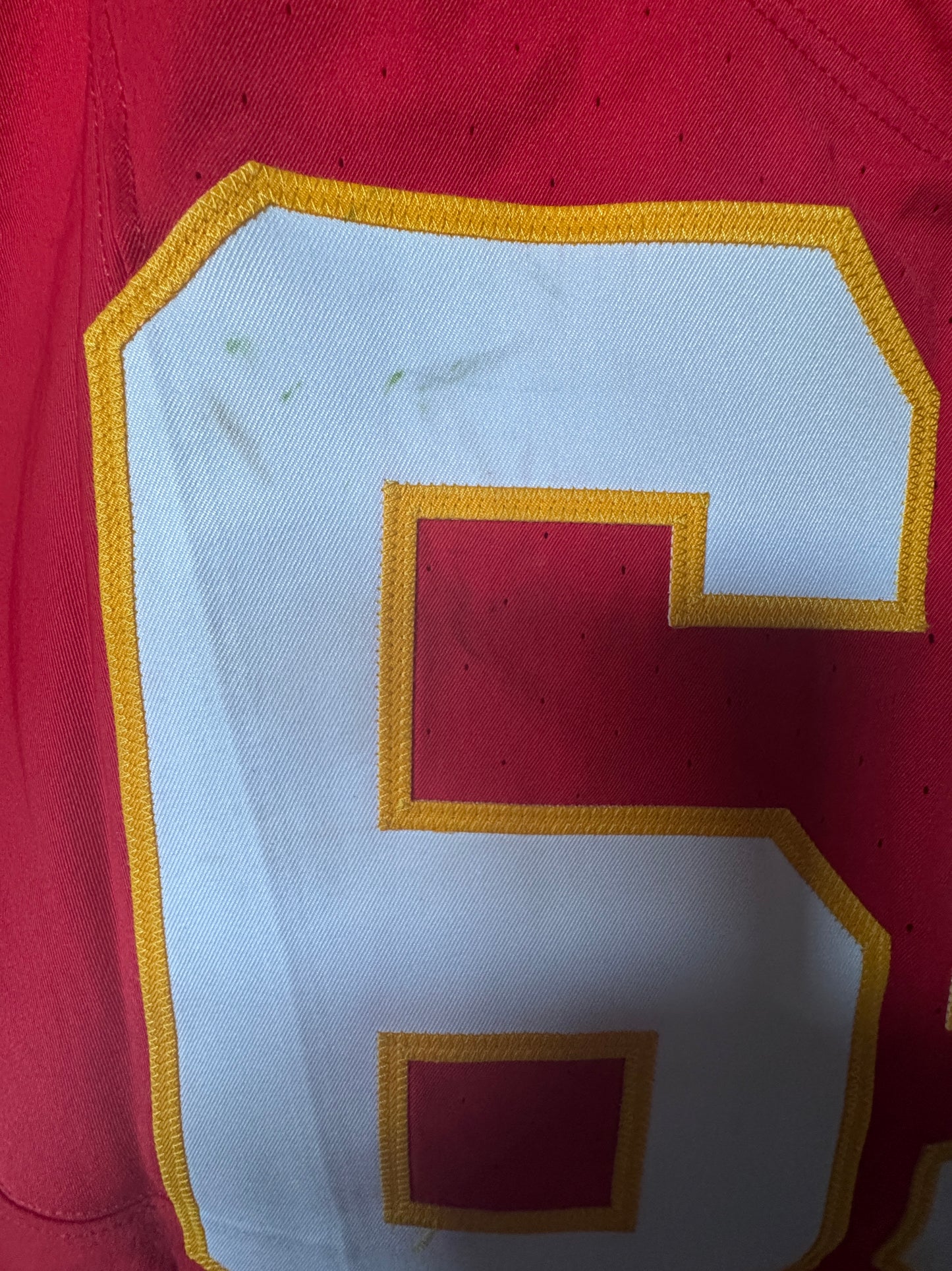 Trey Smith GAME WORN 10/19/25 Kansas City Chiefs Nike NFL Jersey 🎽 vs. Las Vegas Raiders inc. COA 🛡️