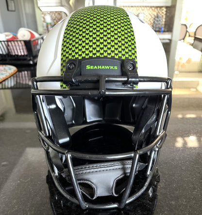 Jaxon Smith-Njigba Signed✍️Seattle Seahawks Full-Size Lunar Eclipse NFL Speed Helmet (Signed twice)