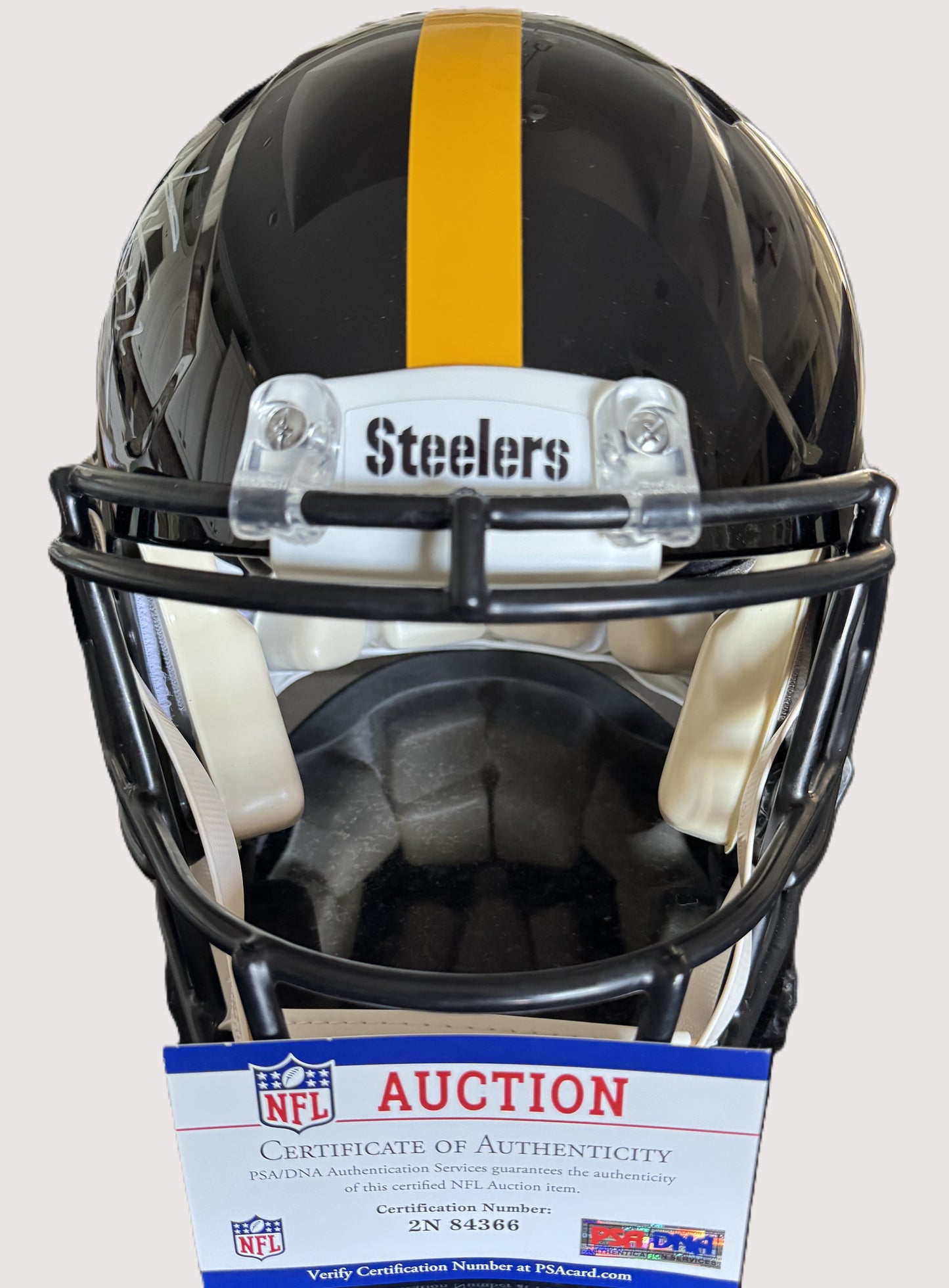 Najee Harris Signed✍️Pittsburgh Steelers Full-Size Authentic Speed NFL Helmet