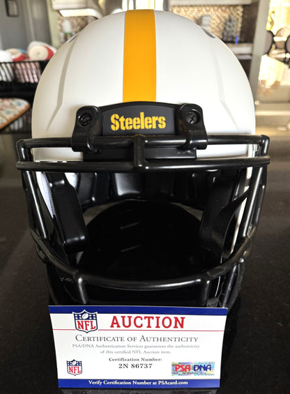 Kenny Pickett Signed✍️Pittsburgh Steelers Full-Size Lunar Eclipse Helmet🏈