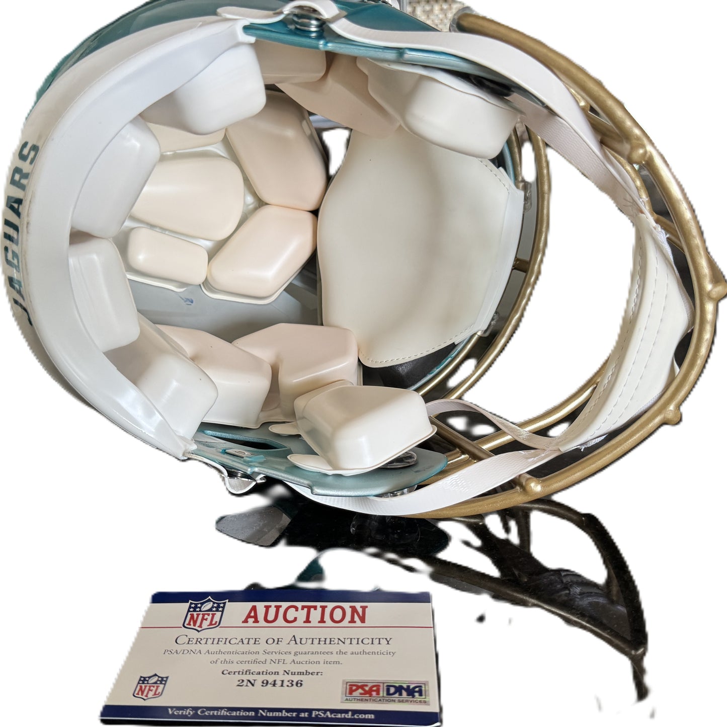 Trevor Lawrence Signed ✍️ Jacksonville Jaguars 🐆 Full-Size Authentic Flash Speed NFL Helmet PSA Authenticated 🛡️