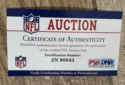 Brian Burns Hand-Signed✍️TEAM-ISSUED💪Carolina Panthers On-Field NFL Jersey PSA Certified