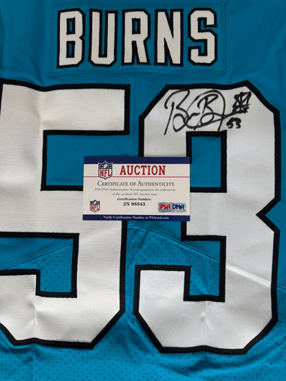 Brian Burns Hand-Signed✍️TEAM-ISSUED💪Carolina Panthers On-Field NFL Jersey PSA Certified