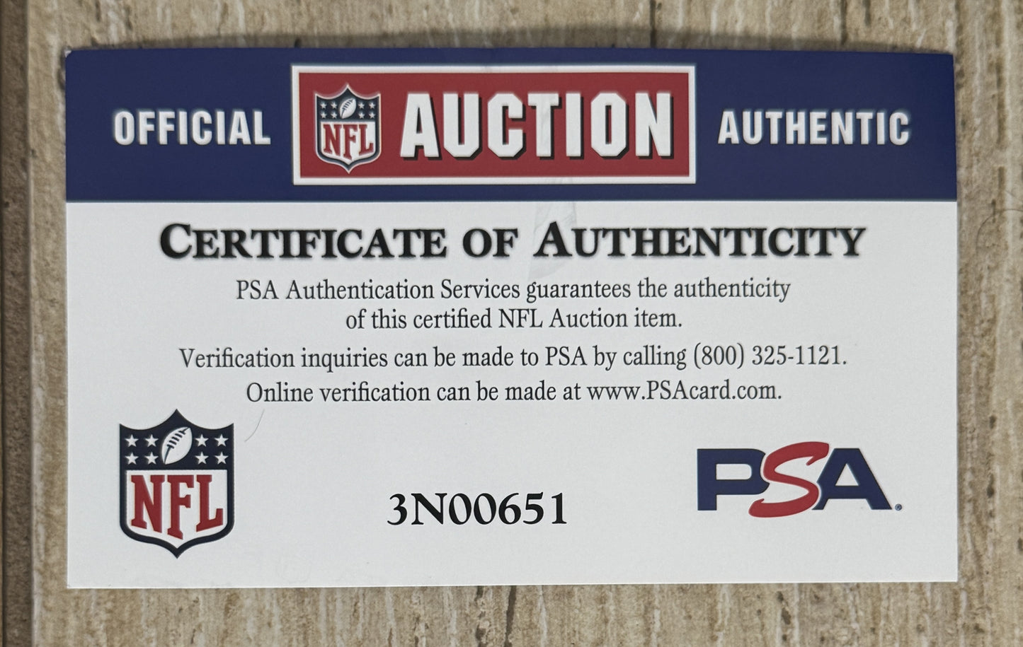 Bruce Carter GAME WORN 💪 New York Jets Nike NFL Jersey 👕 Also with PSA Certificate of Authenticity🛡️