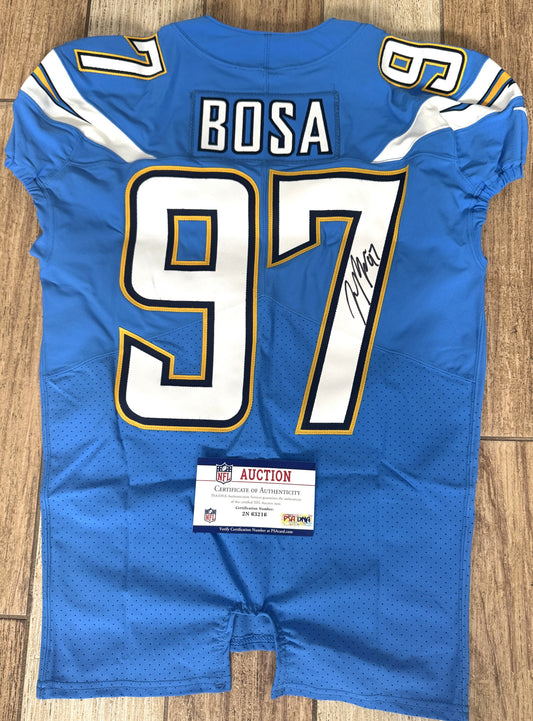 Joey Bosa Hand-Signed✍️Los Angeles Chargers⚡️Authentic On-Field Nike NFL Jersey👕