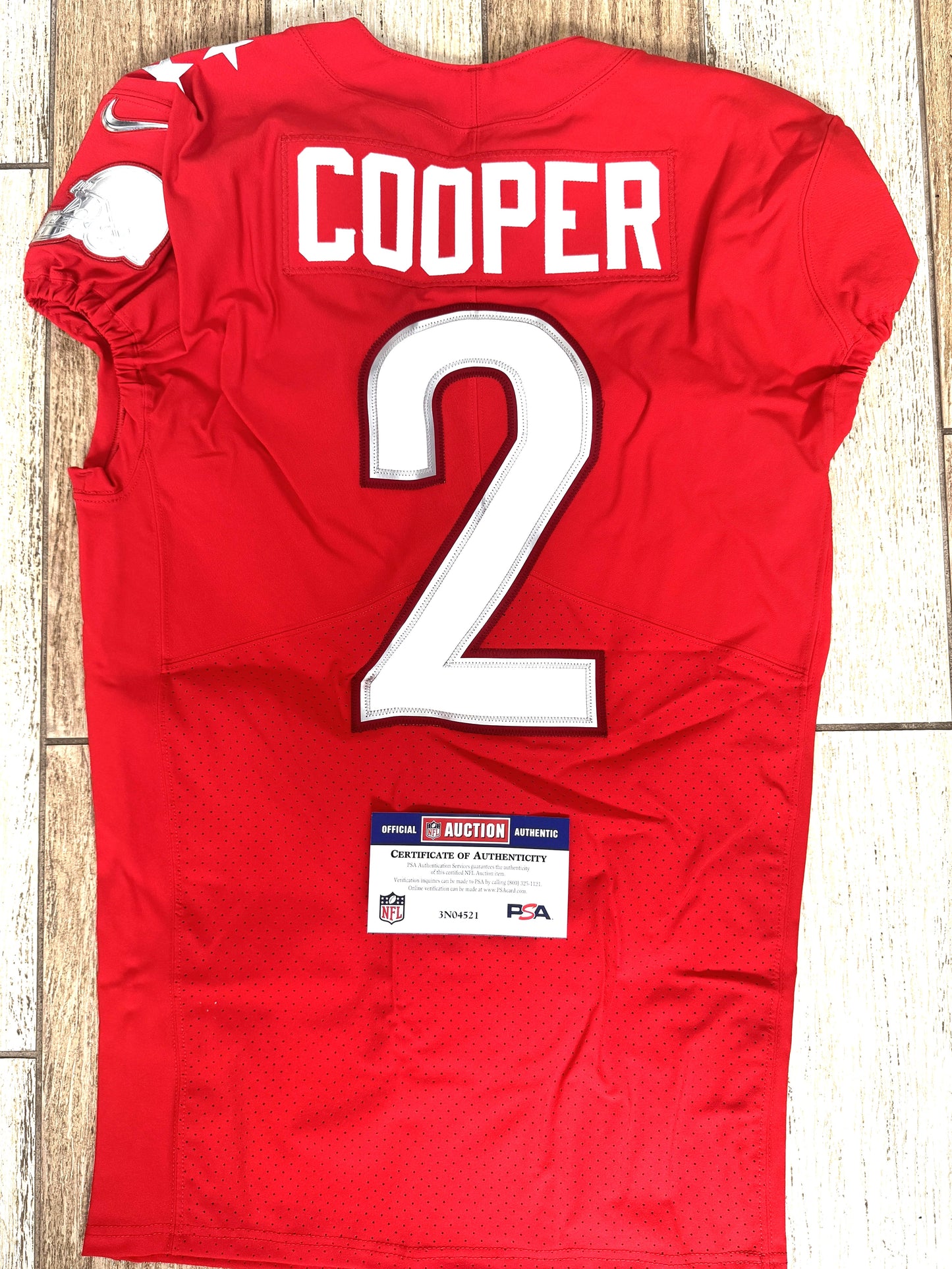 Amari Cooper Team-Issued 💪2024 Pro Bowl Games Cleveland Browns On-Field NFL Nike Jersey