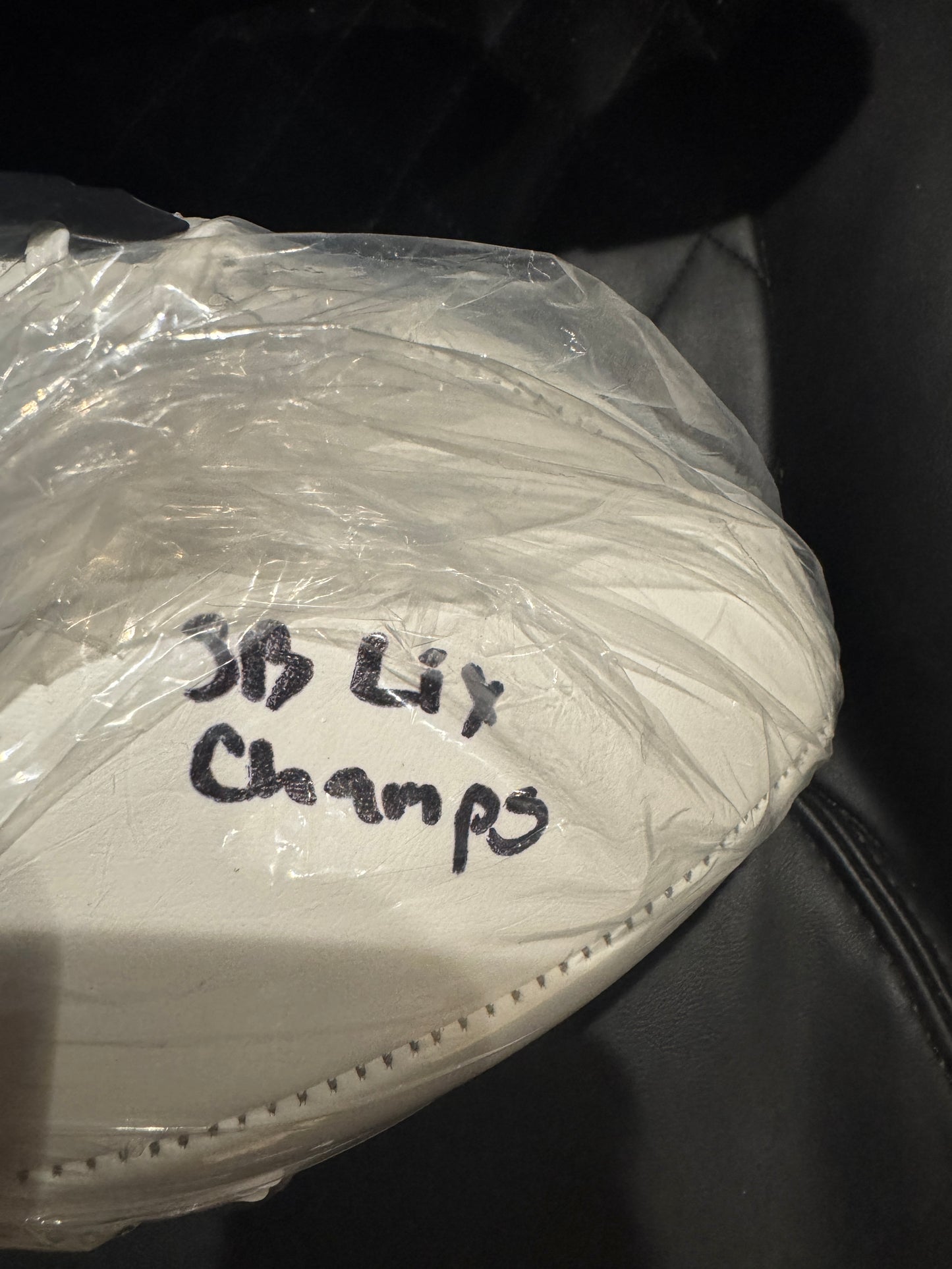 Josh Sweat Signed Philadelphia Eagles NFL Super Bowl Logo Football Inscribed SB LIX Champs