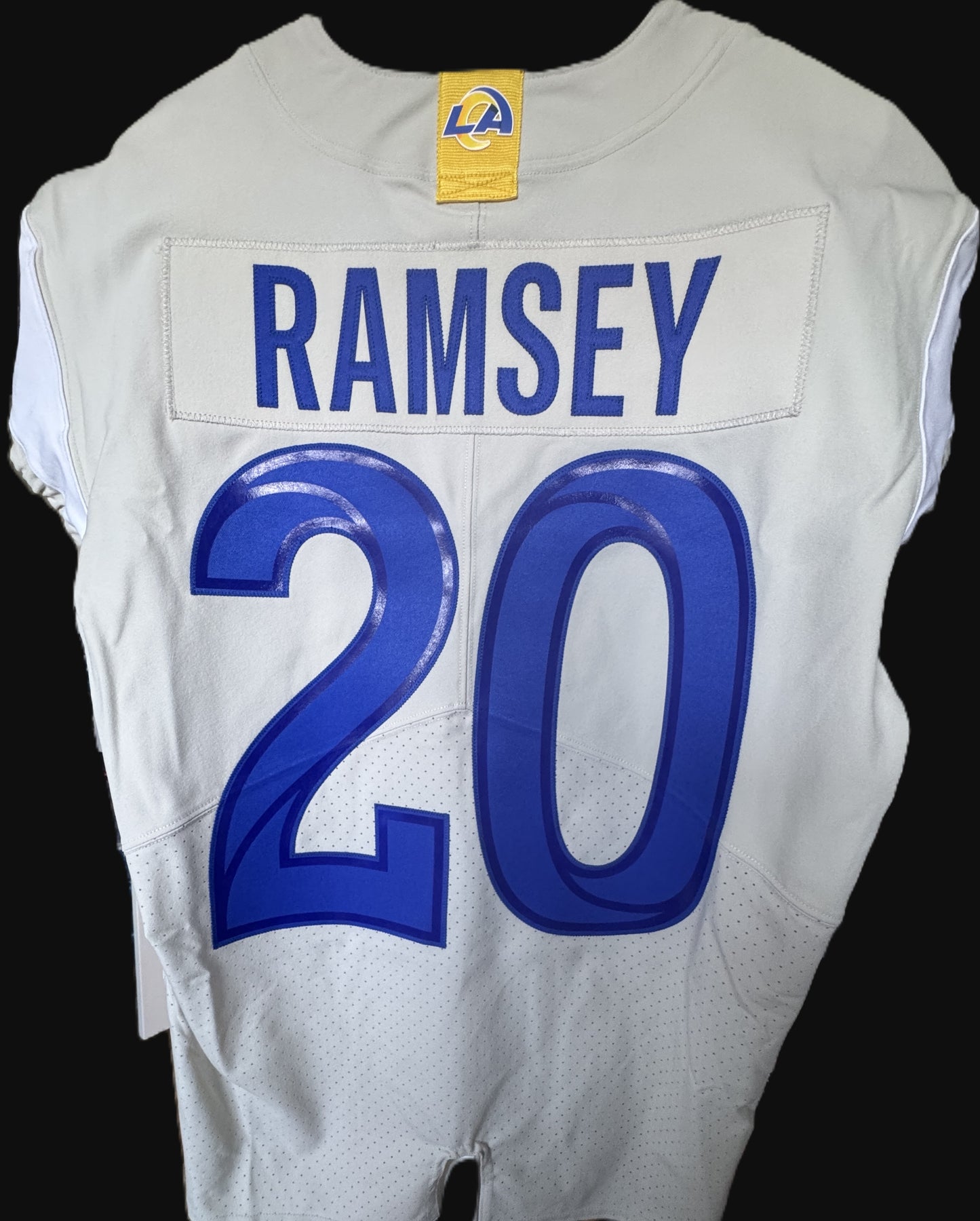 Jalen Ramsey TEAM ISSUED Los Angeles Rams Nike NFL On-Field Jersey 👕 Inc. COA 📄