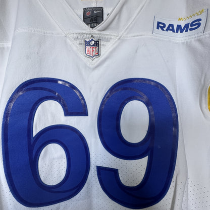 Larrell Murchison TEAM ISSUED Los Angeles Rams Nike NFL On-Field Jersey Inc. COA 📄