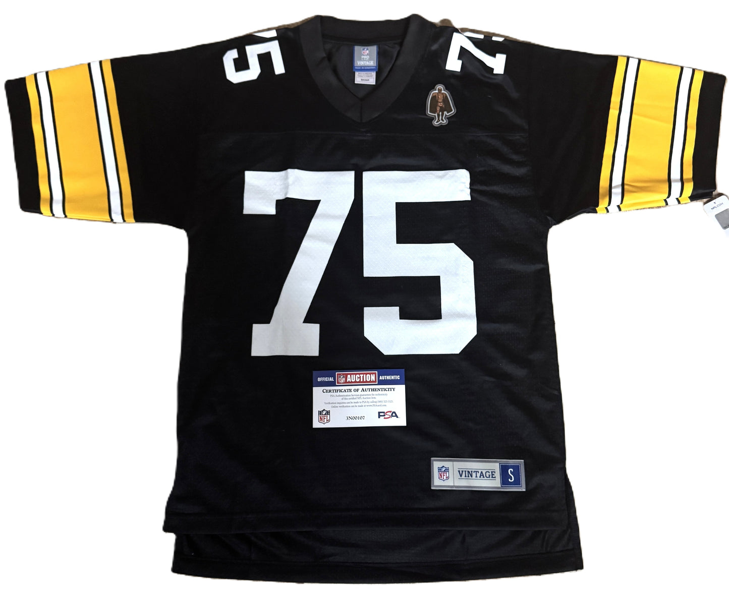 Joe Greene Signed Pittsburgh Steelers Replica NFL Jersey - Sports Memorabilia🔥