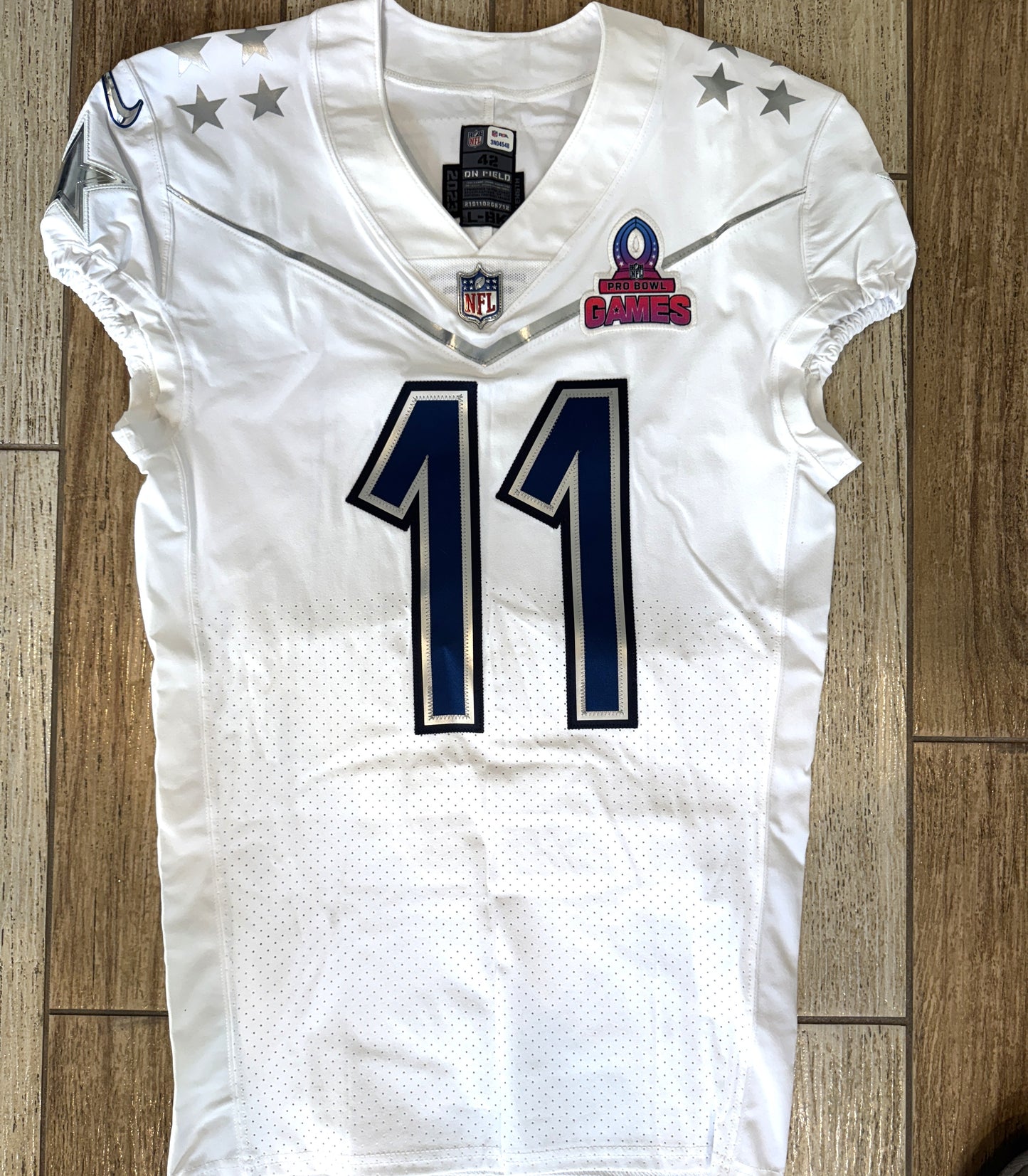 Micah Parsons TEAM ISSUED 💪 Pro Bowl Games Dallas Cowboys Authentic Nike NFL Jersey Inc. COA 📄