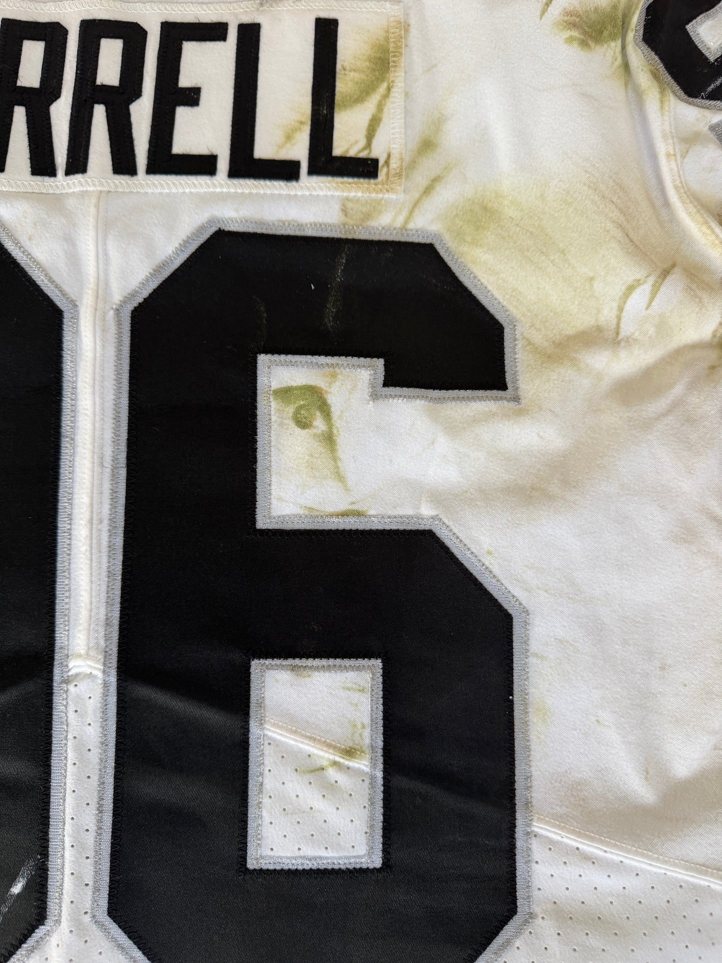 Clelin Ferrell GAME WORN💪12.01.19 Oakland Raiders⚫⚪Nike NFL Jersey 👕vs. Chiefs inc. COA 🛡️