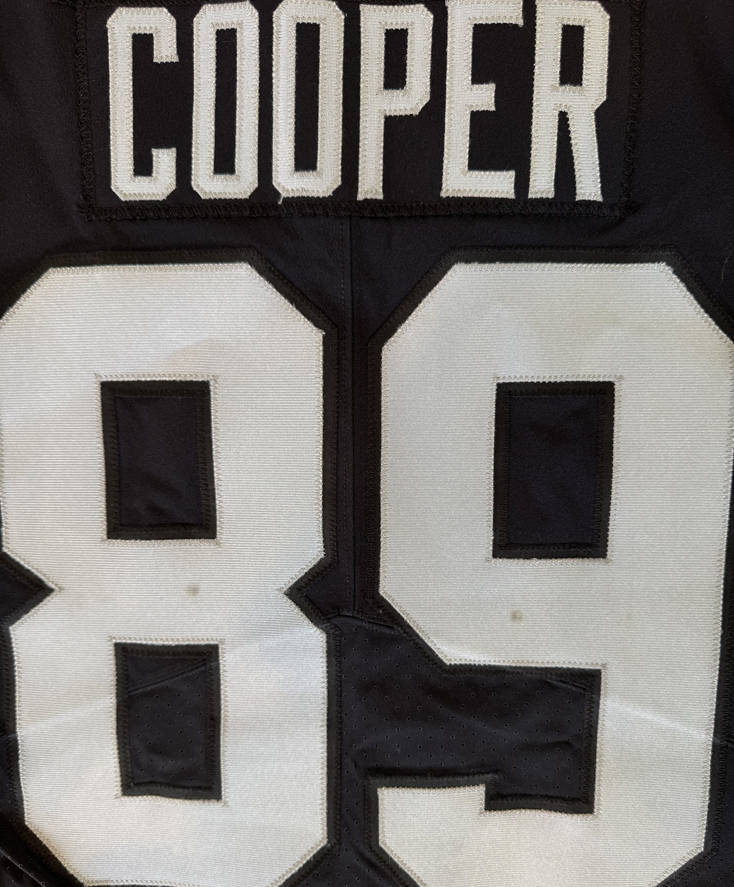 Amari Cooper GAME WORN 💪 11.19.17 Oakland Raiders⚫⚪Nike NFL Jersey 👕 vs. Patriots inc. COA 🛡️