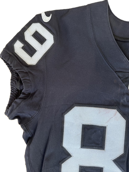Amari Cooper GAME WORN 💪 11.19.17 Oakland Raiders⚫⚪Nike NFL Jersey 👕 vs. Patriots inc. COA 🛡️
