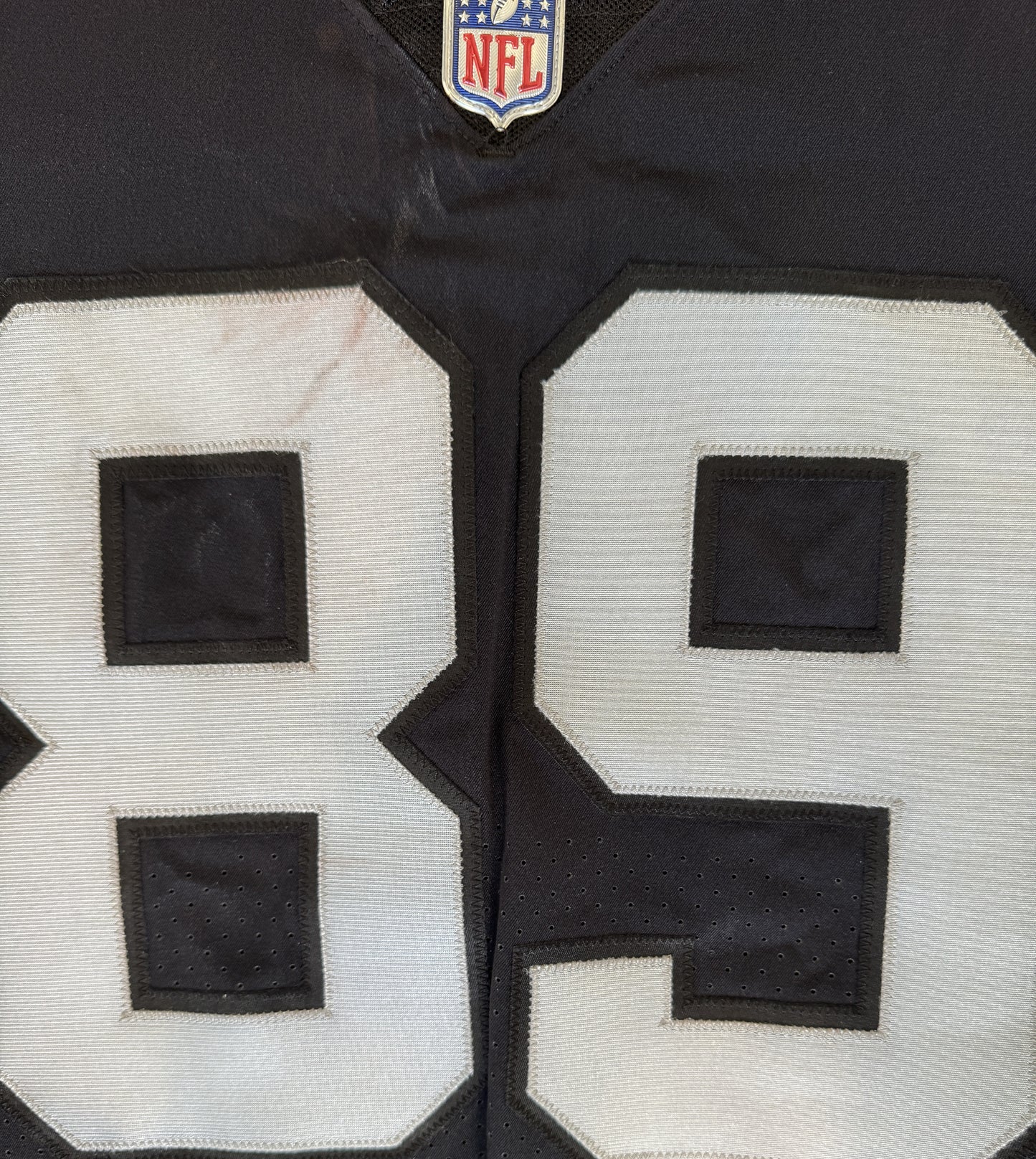 Amari Cooper GAME WORN 💪 11.19.17 Oakland Raiders⚫⚪Nike NFL Jersey 👕 vs. Patriots inc. COA 🛡️