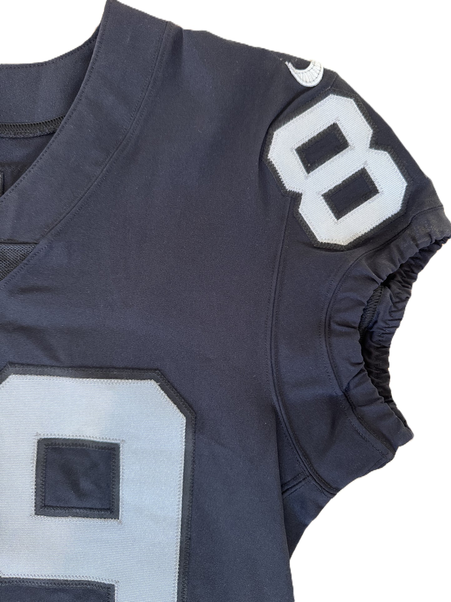 Amari Cooper GAME WORN 💪 11.19.17 Oakland Raiders⚫⚪Nike NFL Jersey 👕 vs. Patriots inc. COA 🛡️