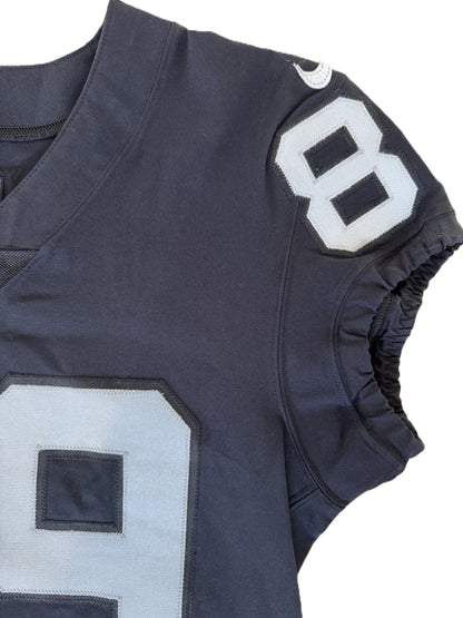 Amari Cooper GAME WORN 💪 11.19.17 Oakland Raiders⚫⚪Nike NFL Jersey 👕 vs. Patriots inc. COA 🛡️